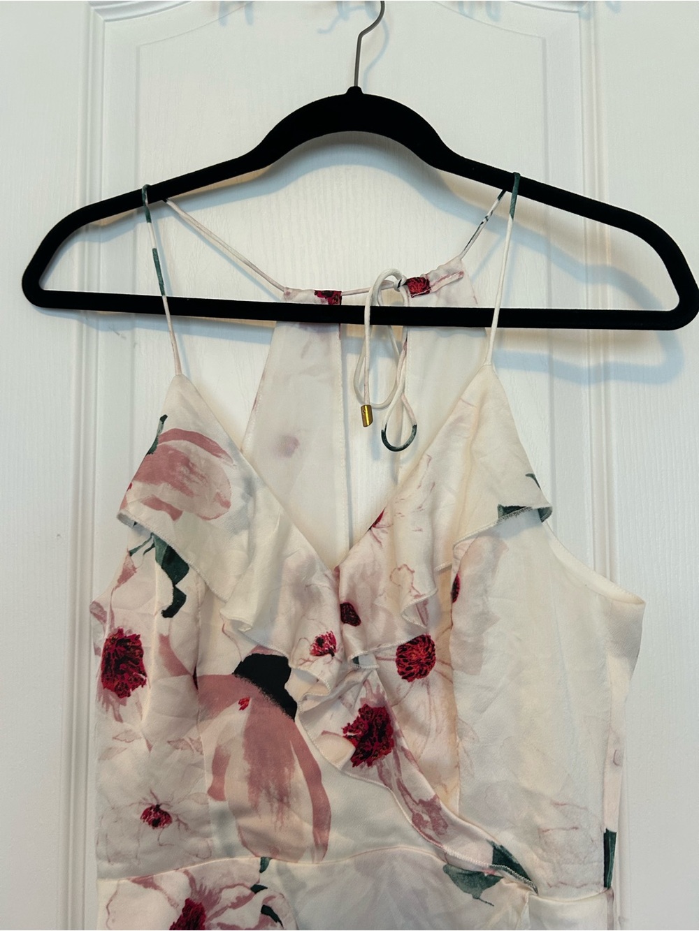 Dynamite Floral Ruffle Mini Dress - Picture 4 of 6
